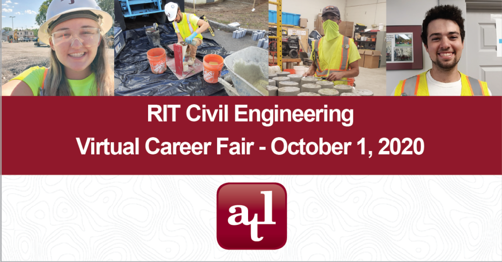 ATL Attending RIT Civil Engineering Virtual Career Fair October 1st