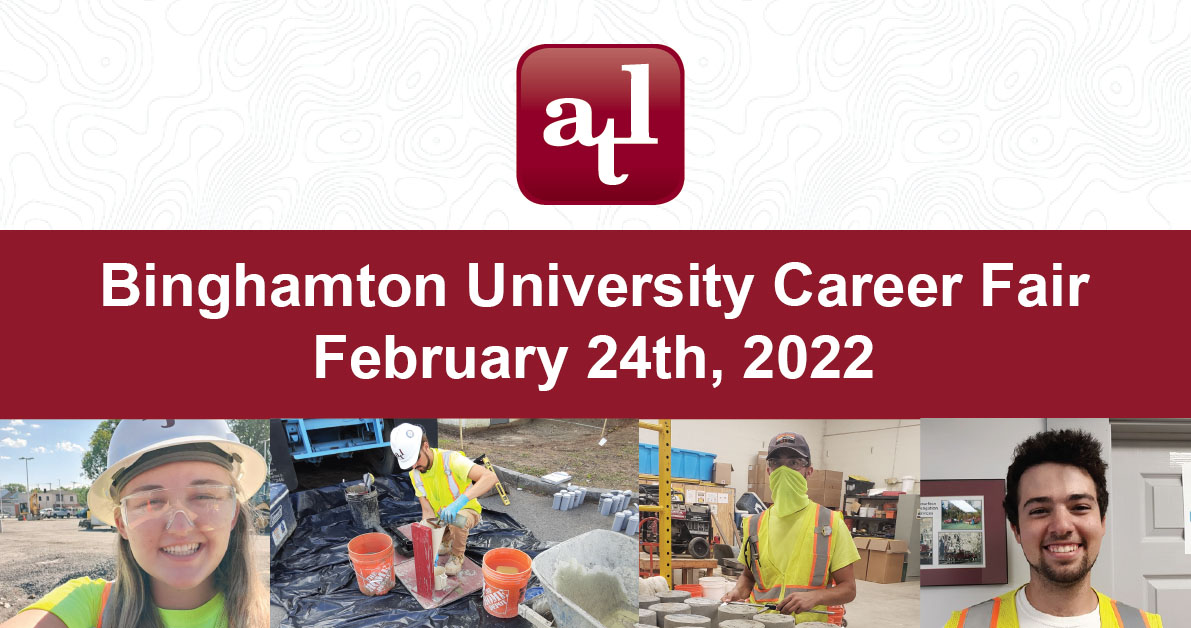 ATL Attending the Binghamton University Career Fair February 24th